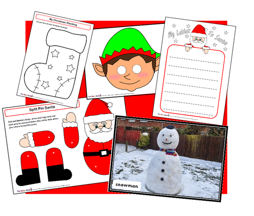 Christmas Resources for EYFS/ Y1 - The Complete Package!