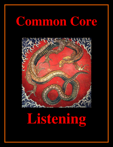 Common Core Listening Practice -- Here Be Dragons!