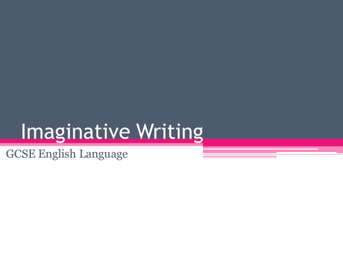Full Imaginitive Writing SOW (New Curriculum)