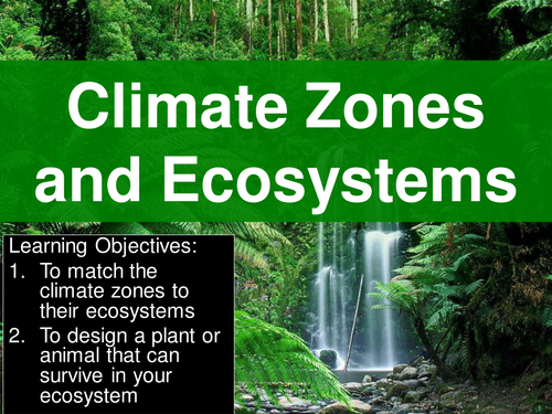 World climate zones and their ecosystems