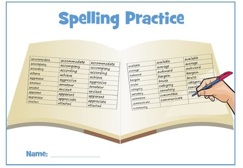 year-5-6-spelling-practice-worksheet-booklet-on-national-curriculum