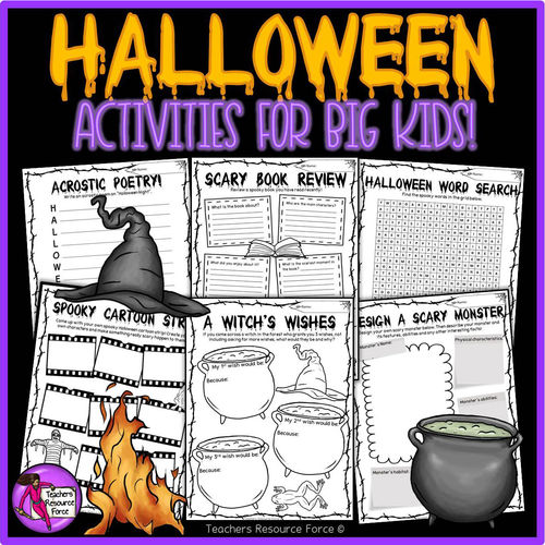 Halloween Activities for tutor time