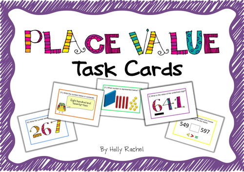 Place Value Activity Cards