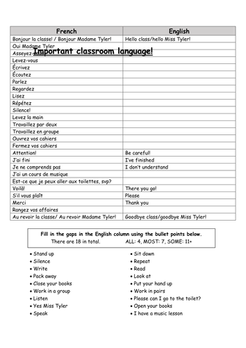 classroom-instructions-in-french-worksheet