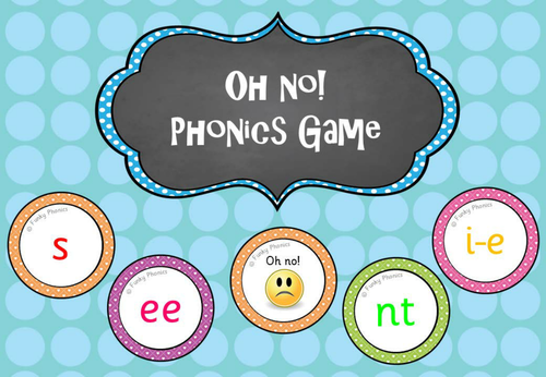 Oh no! Phonics game