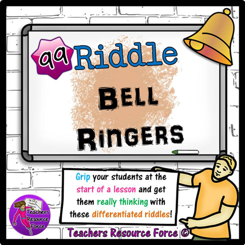 99 Lesson Starters - Riddles to get students engaged and thinking at