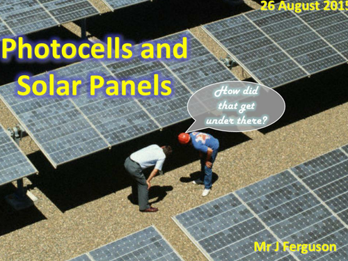   PhotoCell Solar Panel