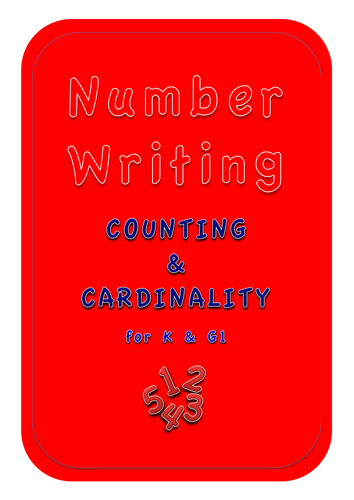 Number Writing - Counting & Cardinality for K & G1