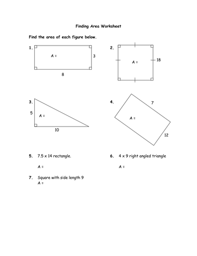 Mathematics shape areas, volumes and perimeter resources x8