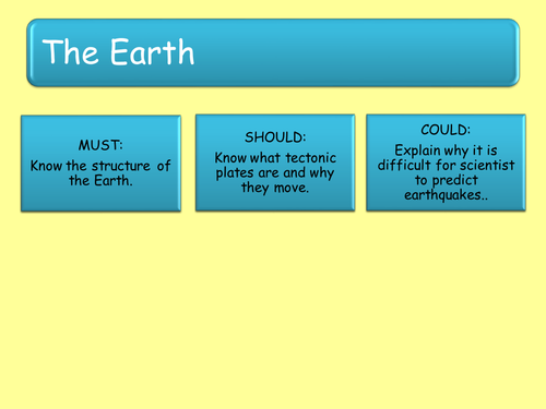 Structure of the Earth