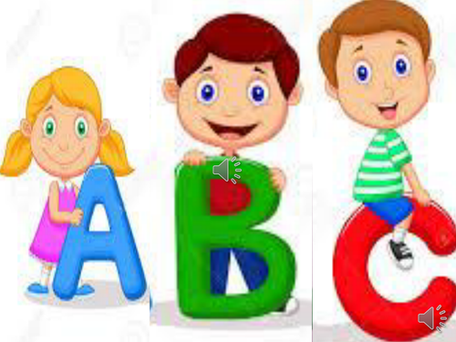 LEARNING OF ALPHABETS