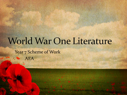 Propaganda Posters & Historical Context | World War One Literature 