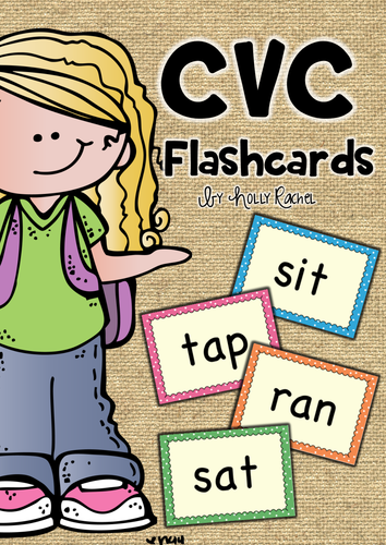 CVC Word Flashcards