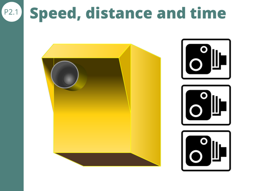 P2.1 - Speed, distance and time