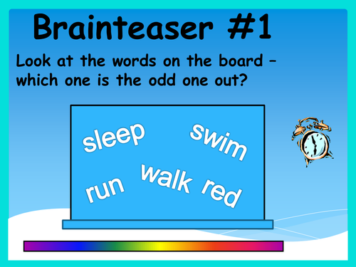 Brainteasers