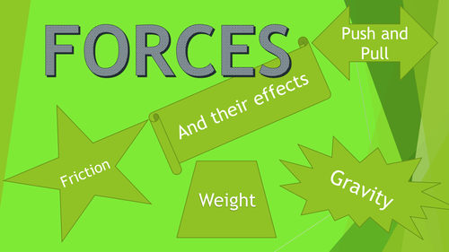 Science: Forces (Year 5)