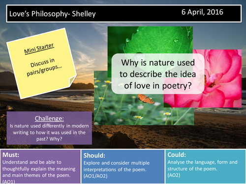 Love's Philosophy- Shelley