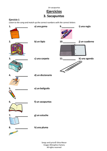 sacapuntas-song-listing-11-school-bag-items-in-spanish-teaching