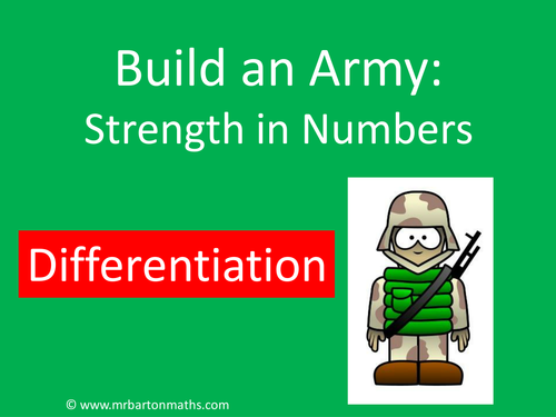 Build an Army: Differentiation