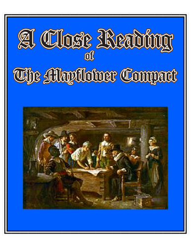 who is writing the mayflower compact