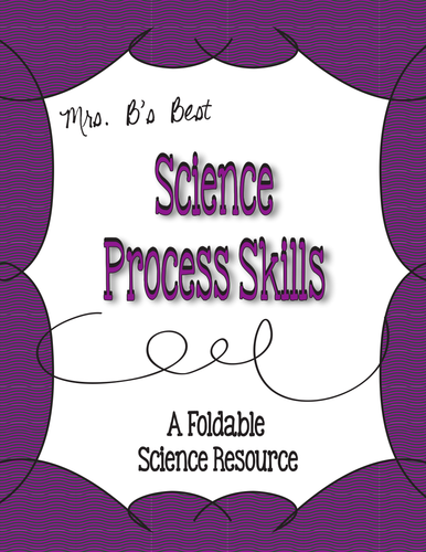 Science Process Skills Foldable