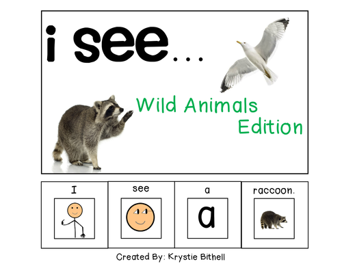 Easy Reader Wild Animals