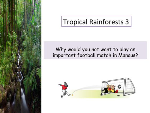 Tropical Rainforest's 3:  Equatorial Weather and Climate