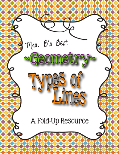 Geometry - Types of Lines