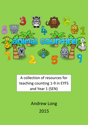 EYFS: Counting 1 to 9