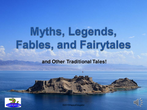 Myths, Legends, Fables, and Fairytales PowerPoint