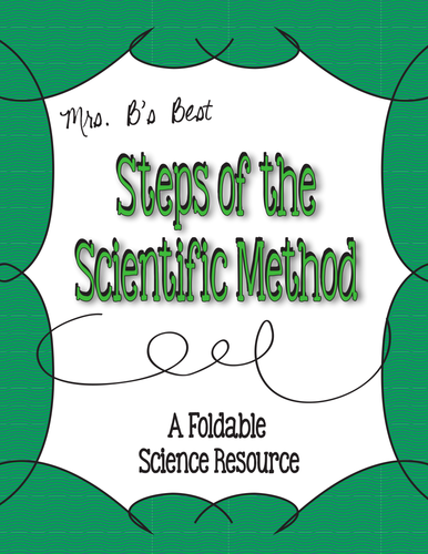 Scientific Method Steps Foldable