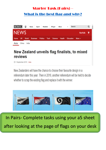 Marketing starter- Which flag