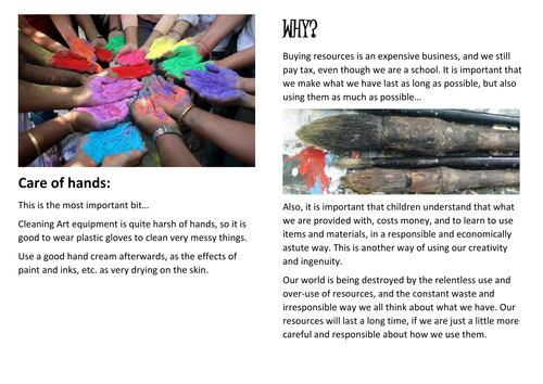 Care of ART resources