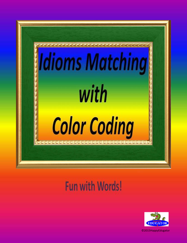 Idioms Matching with Color Coding