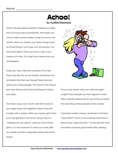 Comprehension | Teaching Resources