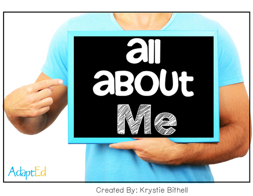 All About Me Teaching Resources 