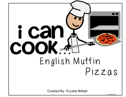Visual Recipe: Pizza Special Education SymbolStix Editable