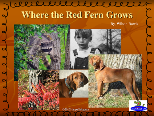 Where the Red Fern Grows PowerPoint