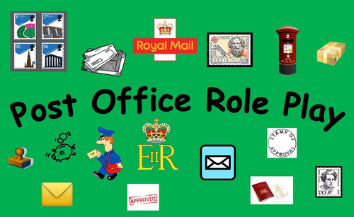 Post Office Role Play Resource Pack