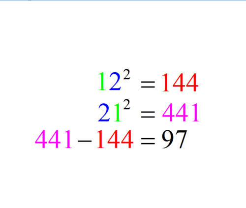 NRICH - 2-Digit Square