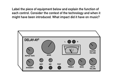 Unit 4 Exam Preparation - Label the Equipment