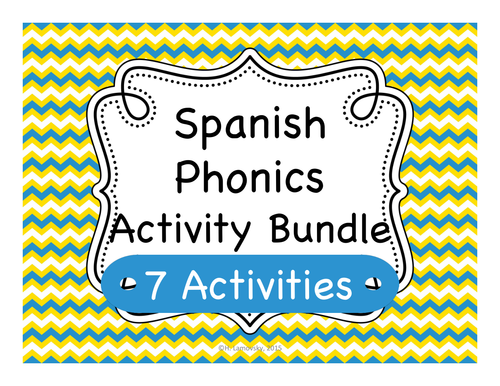 Spanish Phonics & Pronunciation Activities