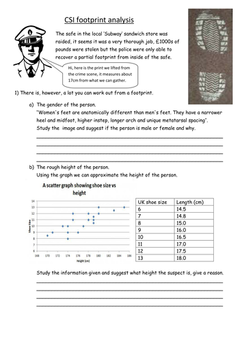 Forensic Analysis Crime Scene | Teaching Resources