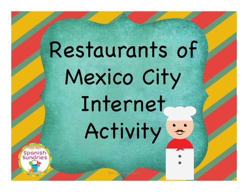 Restaurants of Mexico City Internet Activity