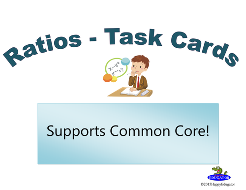 Ratios Task Cards