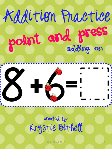 Point and Press Addition BUNDLE 