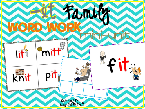 CVC Word Work BUNDLE 