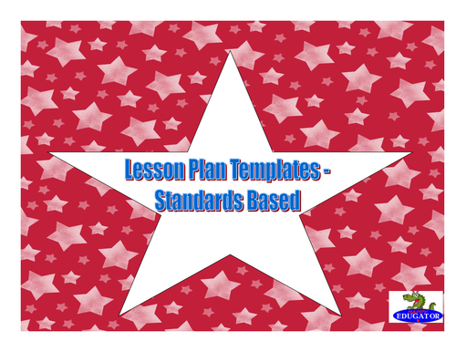 Lesson Plan Template - Standards Based