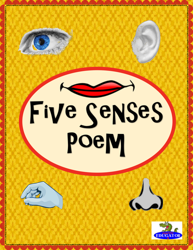 Poetry Five Senses Poem Teaching Resources