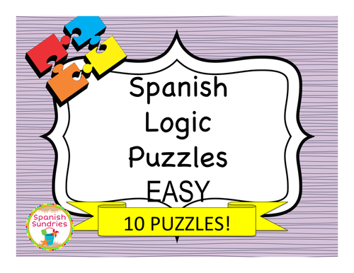 Spanish Logic Puzzles - Easy